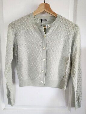 Miu Miu 100 % cashmere cardigan